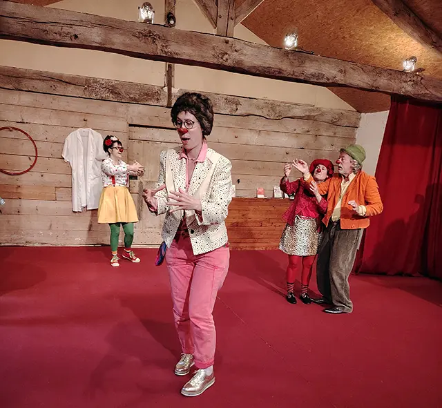 Art-thérapie et clown-thérapie à Boisseuilh